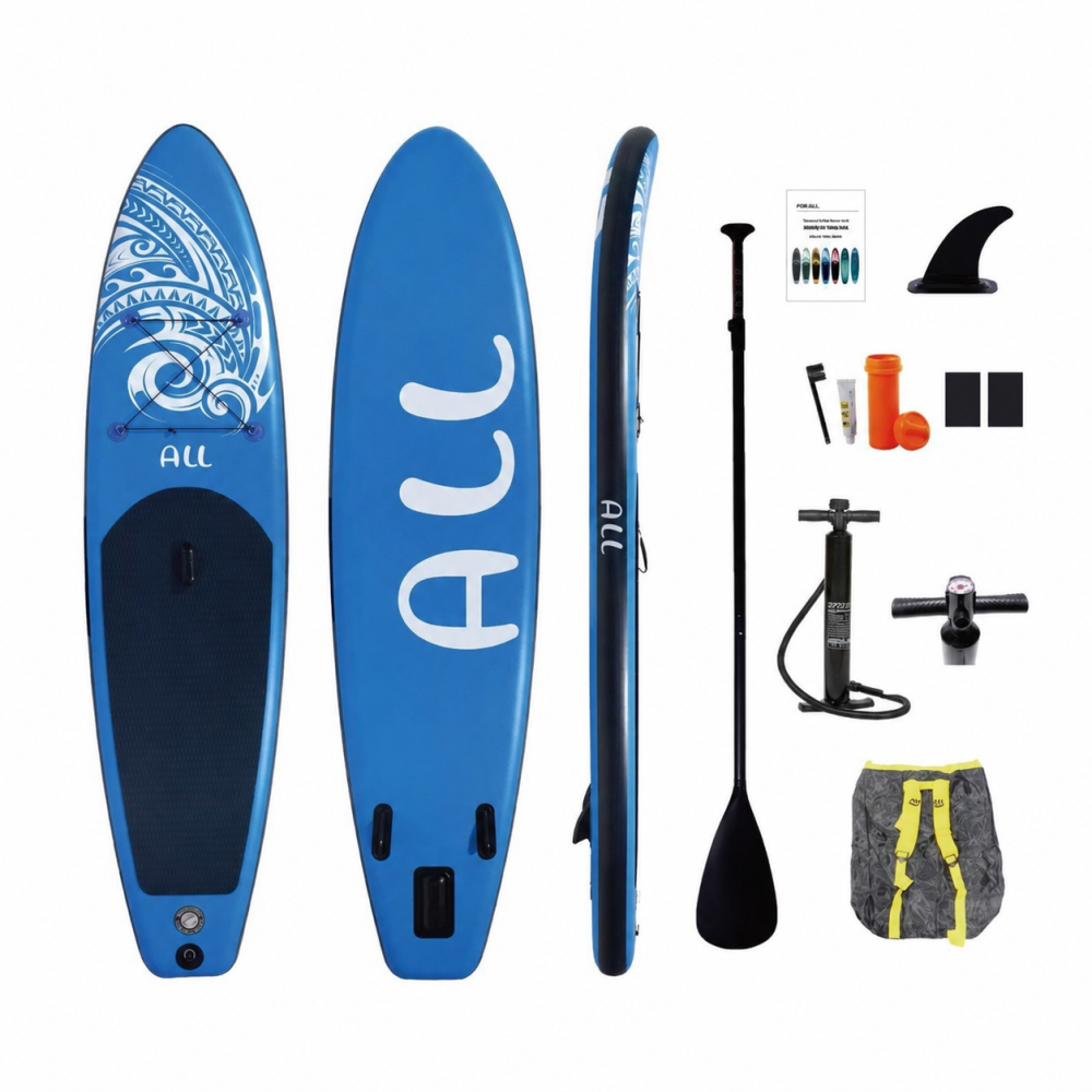 Φουσκωτή Σανίδα Sup Forall Turquoise 10.2'' με κουπί αξεσουάρ και σακίδιο μεταφοράς με μήκος 3.20m Φουσκωτή Σανίδα Sup Forall Turquoise 10.2'' με κουπί αξεσουάρ και σακίδιο μεταφοράς με μήκος 3.20m