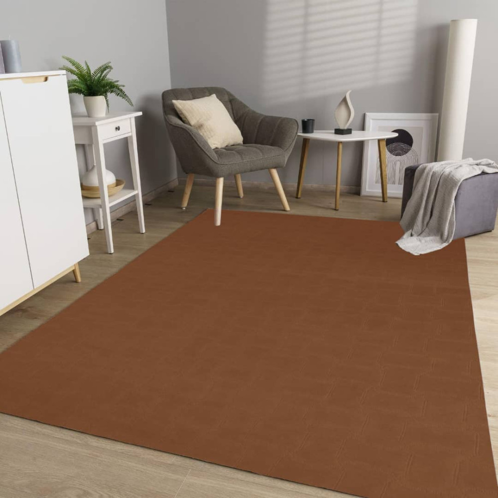 1 + 1 ΔΩΡΟ Μοκέτες Liya  All Season ΣΟΚΟΛΑΤΙ  200x300cm LIYA-300-CHOCOLATE