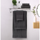 Πετσέτες Μπάνιου (Σετ 3τμχ) 100% Βαμβάκι  Blanca Anthracite 500gsm