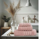 Πετσέτες Μπάνιου (Σετ 3τμχ) 100% Βαμβάκι  Blanca Rose Pink 500gsm