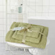 Πετσέτες Μπάνιου (Σετ 3τμχ) 100% Βαμβάκι Blanca Olive Green 500gsm