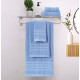 Πετσέτες Μπάνιου (Σετ 3τμχ) 100% Βαμβάκι  Blanca Sky Blue 500gsm