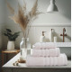 Πετσέτες Μπάνιου (Σετ 3τμχ) 100% Βαμβάκι  Blanca Cream 500gsm