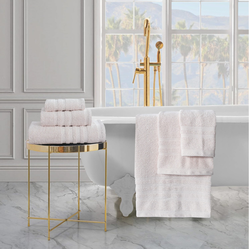 Πετσέτες Μπάνιου (Σετ 3τμχ) 100% Βαμβάκι  Blanca Cream 500gsm