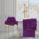 Πετσέτες Μπάνιου (Σετ 3τμχ) 100% Βαμβάκι  Blanca Purple 500gsm