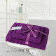 Πετσέτες Μπάνιου (Σετ 3τμχ) 100% Βαμβάκι  Blanca Purple 500gsm