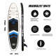 Φουσκωτή Σανίδα SUP 3.20m Λευκή με Κουπί, Αξεσουάρ και Σακίδιο Μεταφοράς