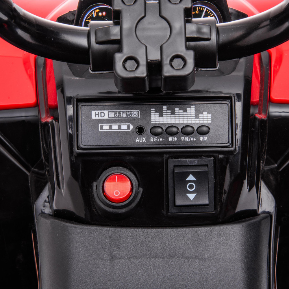 Ηλεκτροκίνητη Γουρούνα με φώτα Licensed original 6V Μπλε BJQ-V8-BLUE