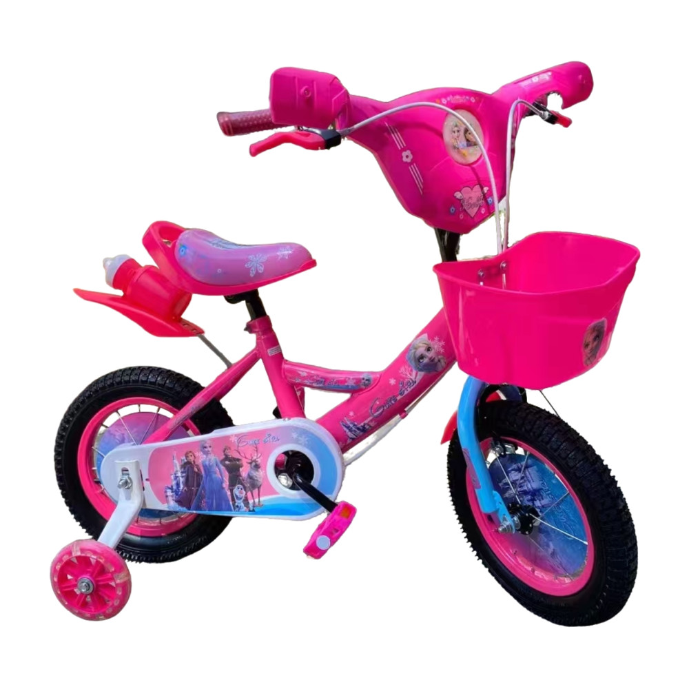 Παιδικό Ποδήλατο Frozen με φώτα και μουσική 16" Ροζ