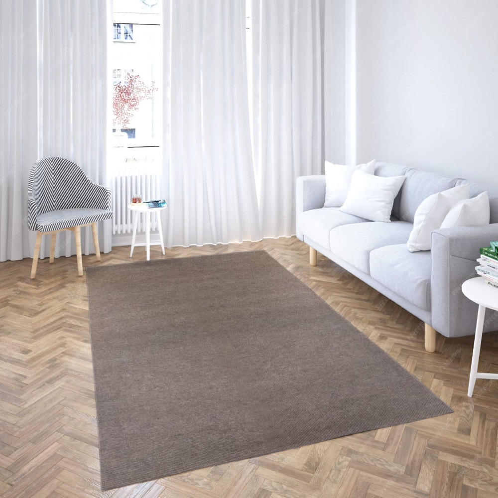 1 + 1 ΔΩΡΟ Μοκέτες RISA All Season Ανοιχτό Καφέ 200x250cm RS-2-NESCAFE