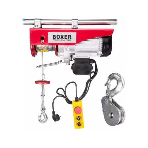 BOXER Ηλεκτρικό Συρματόσχοινο Βαρούλκο 3000W – 500/1000kg BX564