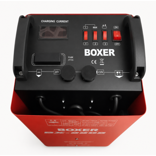BOXER Φορτιστής - Εκκινητής Μπαταριών 750A 12V / 24V BX8005 BOXER Φορτιστής - Εκκινητής Μπαταριών 750A 12V / 24V BX8005