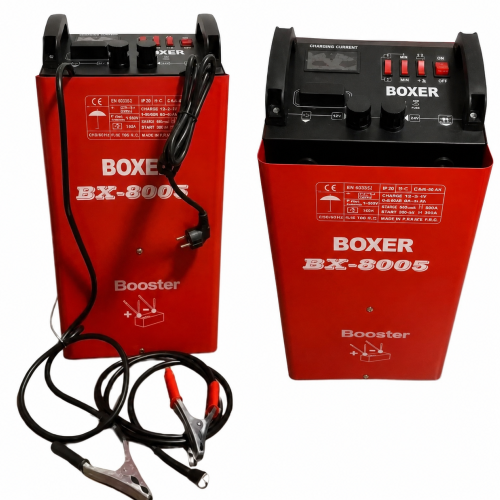 BOXER Φορτιστής - Εκκινητής Μπαταριών 750A 12V / 24V BX8005