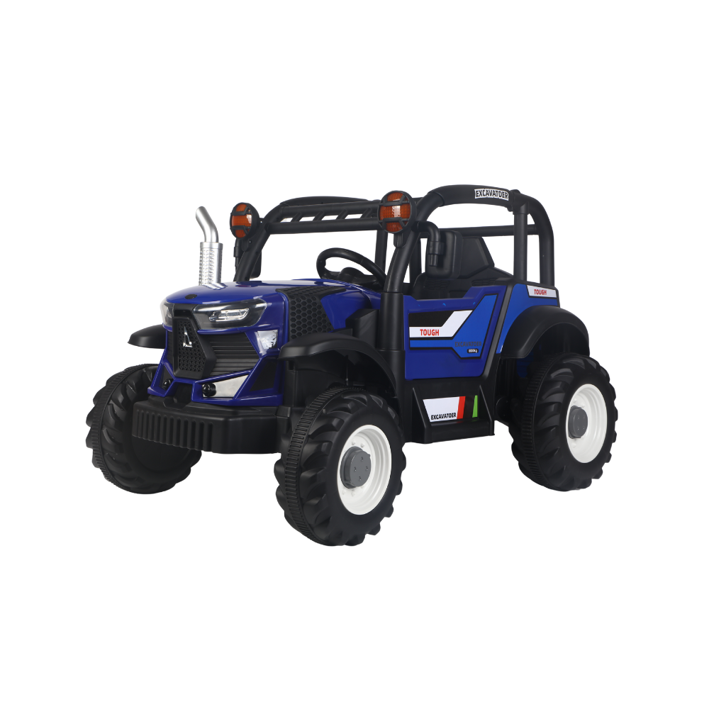 Ηλεκτροκίνητο Παιδικό Τρακτέρ Μπλε 12V 6602-BLUE