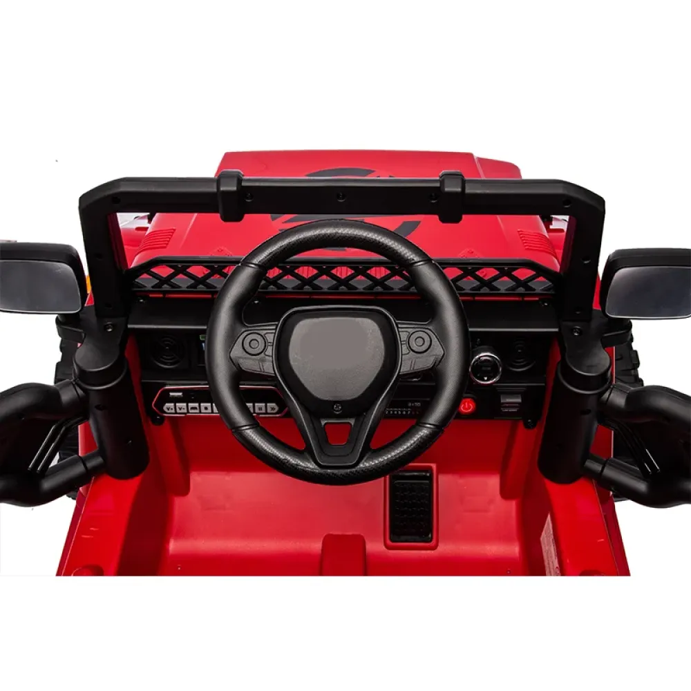 Ηλεκτροκίνητο Παιδικό Αυτοκίνητο Toyota FJ Cruiser 12V – Licensed, με Τηλεκατεύθυνση, Bluetooth & Ανάρτηση Κόκκινο MBJ2099-RED