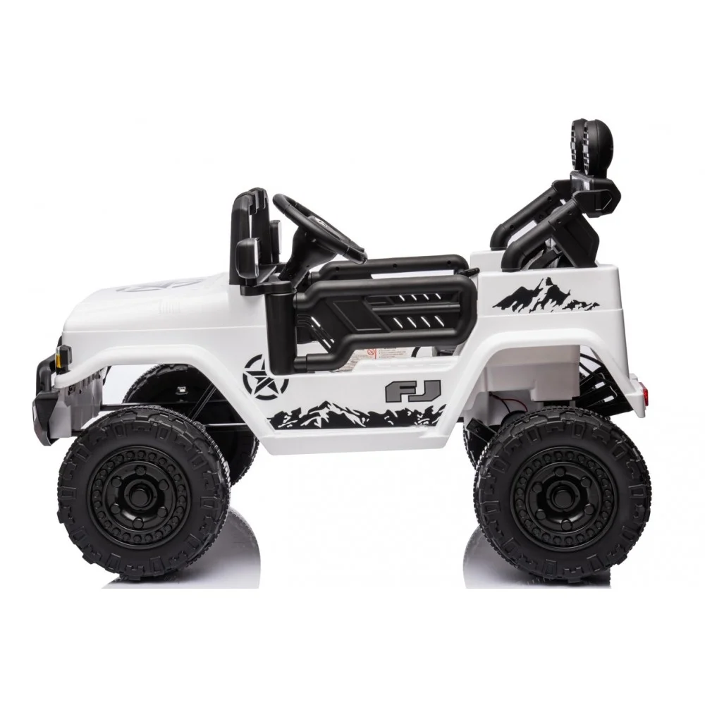 Ηλεκτροκίνητο Παιδικό Αυτοκίνητο Toyota FJ Cruiser 12V – Licensed, με Τηλεκατεύθυνση, Bluetooth & Ανάρτηση Λευκό MBJ2099-WHITE