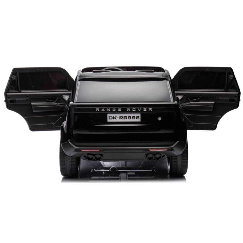Παιδικό Ηλεκτροκίνητο Αυτοκίνητο Licensed Range Rover 12V με Τηλεχειριστήριο, Bluetooth, MP3 και LED Φώτα – Λευκό RR998-BLACK