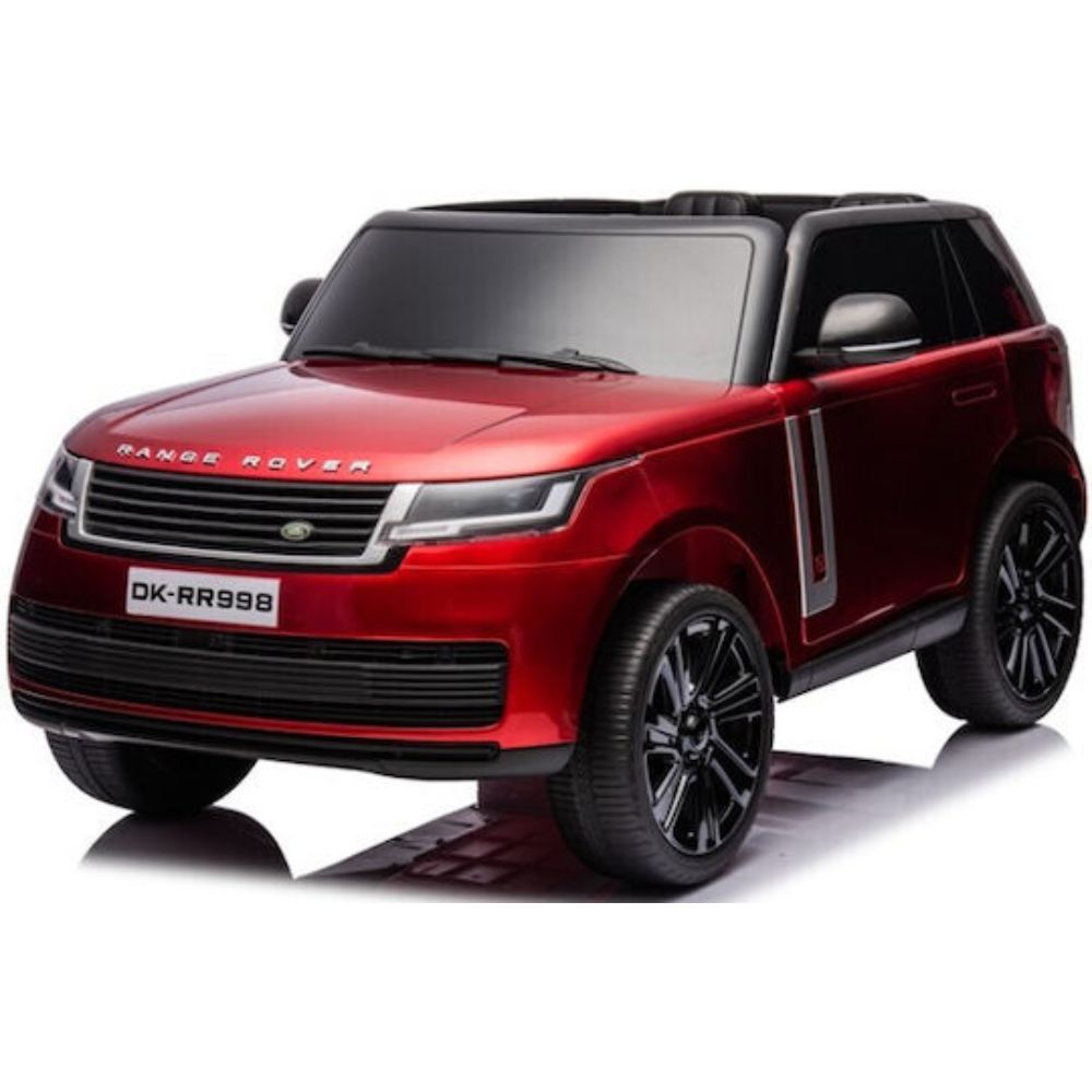Παιδικό Ηλεκτροκίνητο Αυτοκίνητο Licensed Range Rover 12V με Τηλεχειριστήριο, Bluetooth, MP3 και LED Φώτα – Κόκκινο RR998-RED