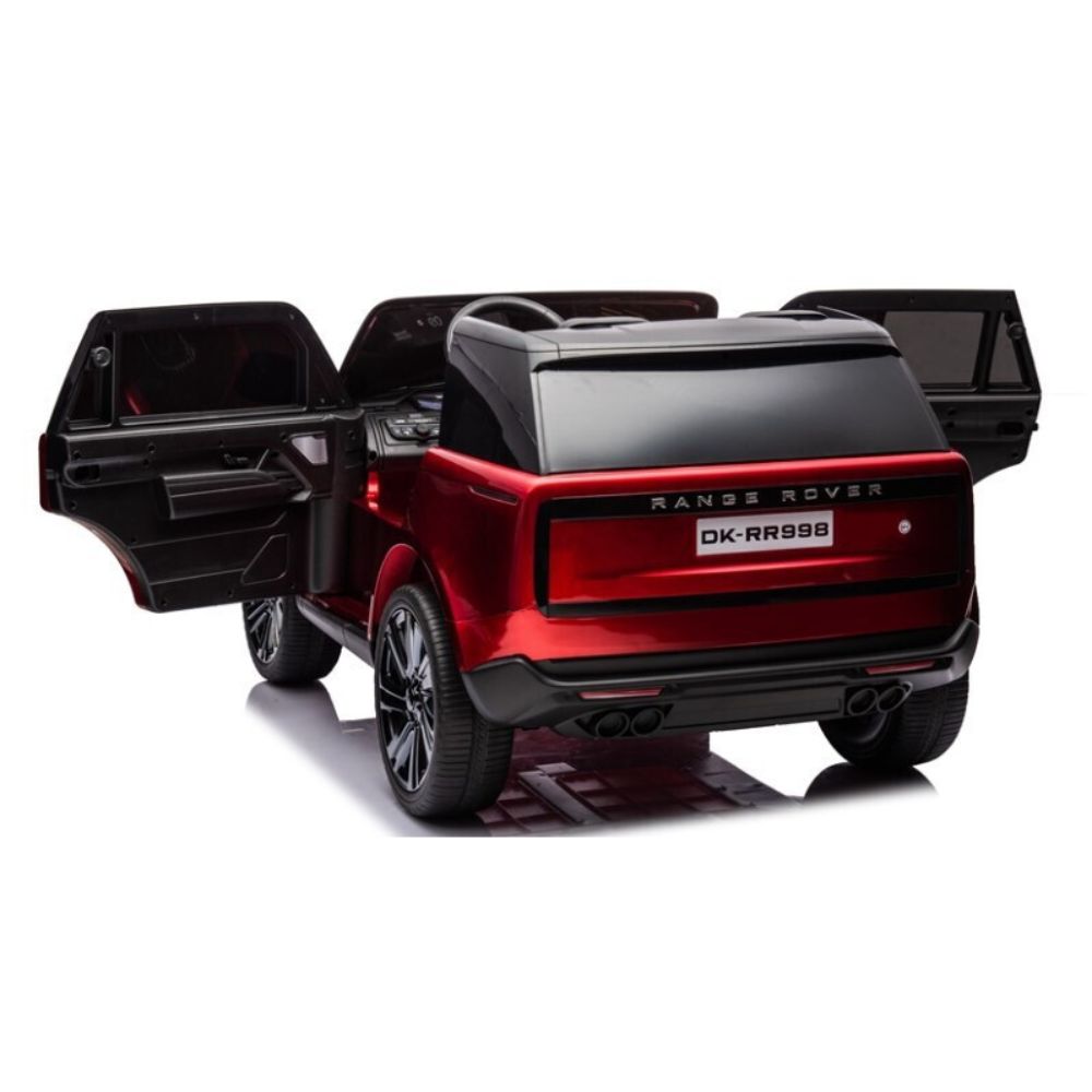 Παιδικό Ηλεκτροκίνητο Αυτοκίνητο Licensed Range Rover 12V με Τηλεχειριστήριο, Bluetooth, MP3 και LED Φώτα – Κόκκινο RR998-RED