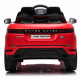 Παιδικό Αυτοκινητάκι Ηλεκτροκίνητο Range Rover Evoque Licensed original με MP3 και τηλεχειριστήριο 12V Κόκκινο
