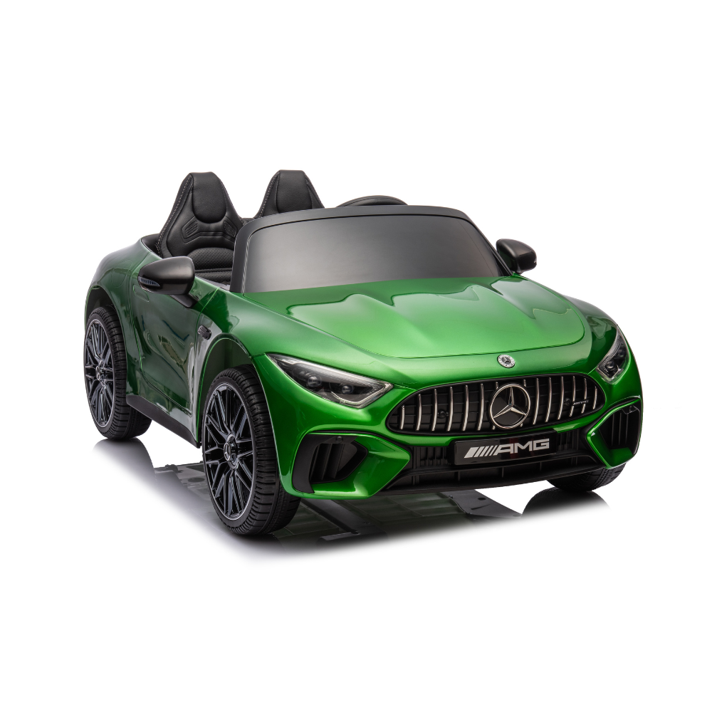 Παιδικό Ηλεκτροκίνητο Αυτοκίνητο Licensed Mercedes AMG SL63 12V με Bluetooth, MP3 & Τηλεχειριστήριο – Πράσινο SL63-GREEN