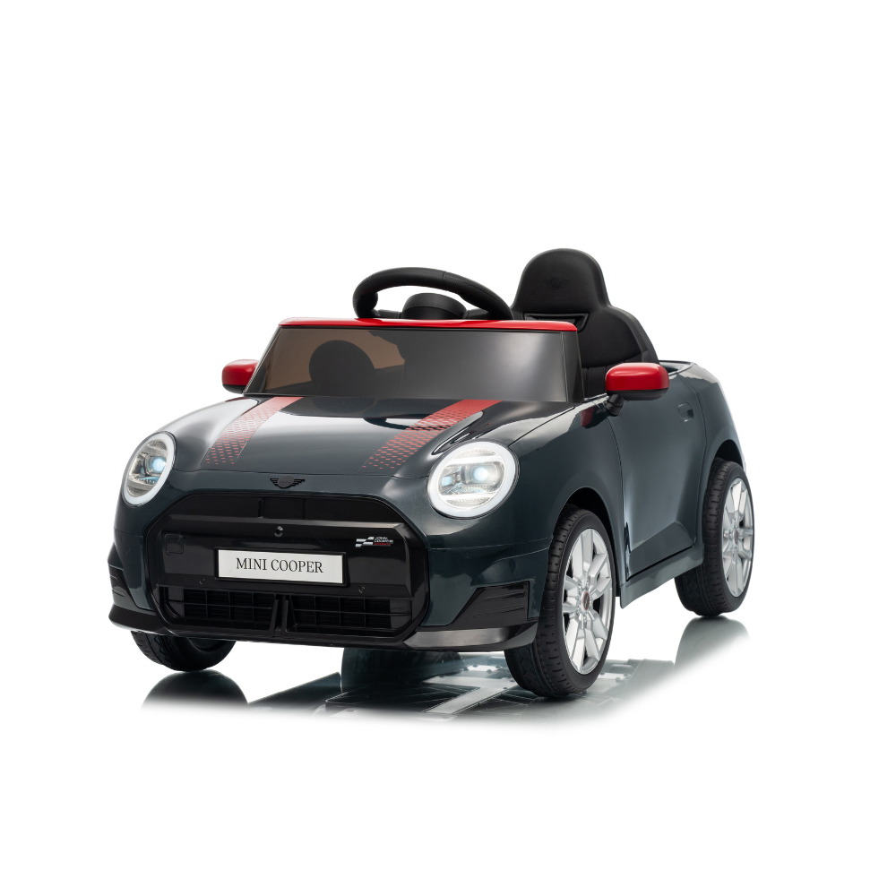 Ηλεκτροκίνητο Παιδικό Αυτοκίνητο Licensed Mini Cooper S 12V Μαύρο SMB3518-BLACK