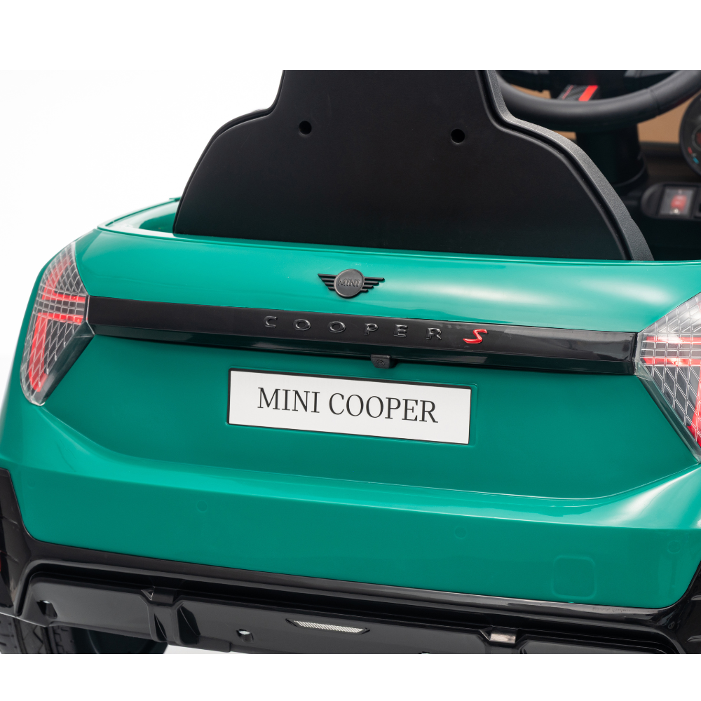 Ηλεκτροκίνητο Παιδικό Αυτοκίνητο Licensed Mini Cooper S 12V Πράσινο SMB3518-GREEN