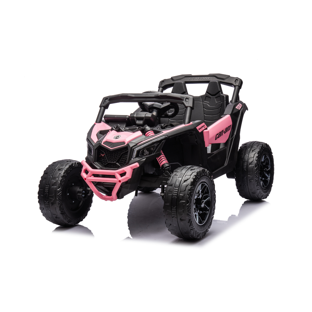 Ηλεκτρικό Παιδικό CAN AM ATV Διθέσιο με Τηλεχειριστήριο – UTV Ροζ SMBCA003-PINK