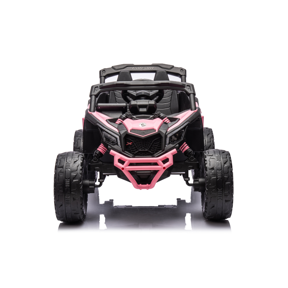 Ηλεκτρικό Παιδικό CAN AM ATV Διθέσιο με Τηλεχειριστήριο – UTV Ροζ SMBCA003-PINK