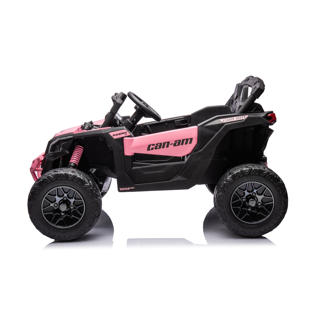 Ηλεκτρικό Παιδικό CAN AM ATV Διθέσιο με Τηλεχειριστήριο – UTV Ροζ SMBCA003-PINK