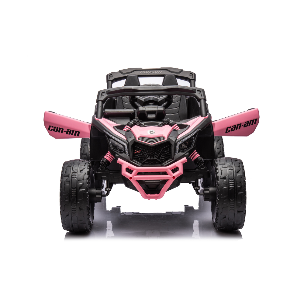 Ηλεκτρικό Παιδικό CAN AM ATV Διθέσιο με Τηλεχειριστήριο – UTV Ροζ SMBCA003-PINK