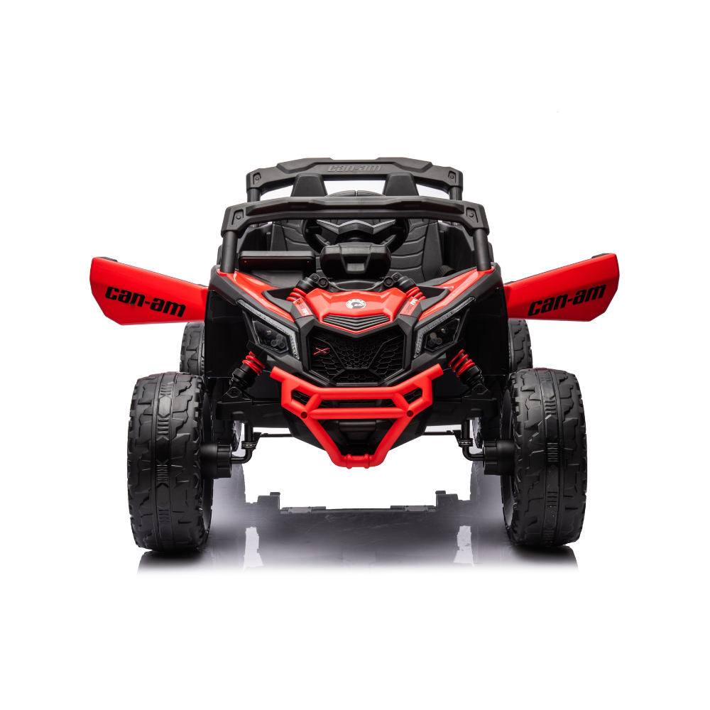 Ηλεκτρικό Παιδικό CAN AM ATV Διθέσιο με Τηλεχειριστήριο – UTV Κόκκινο SMBCA003-RED