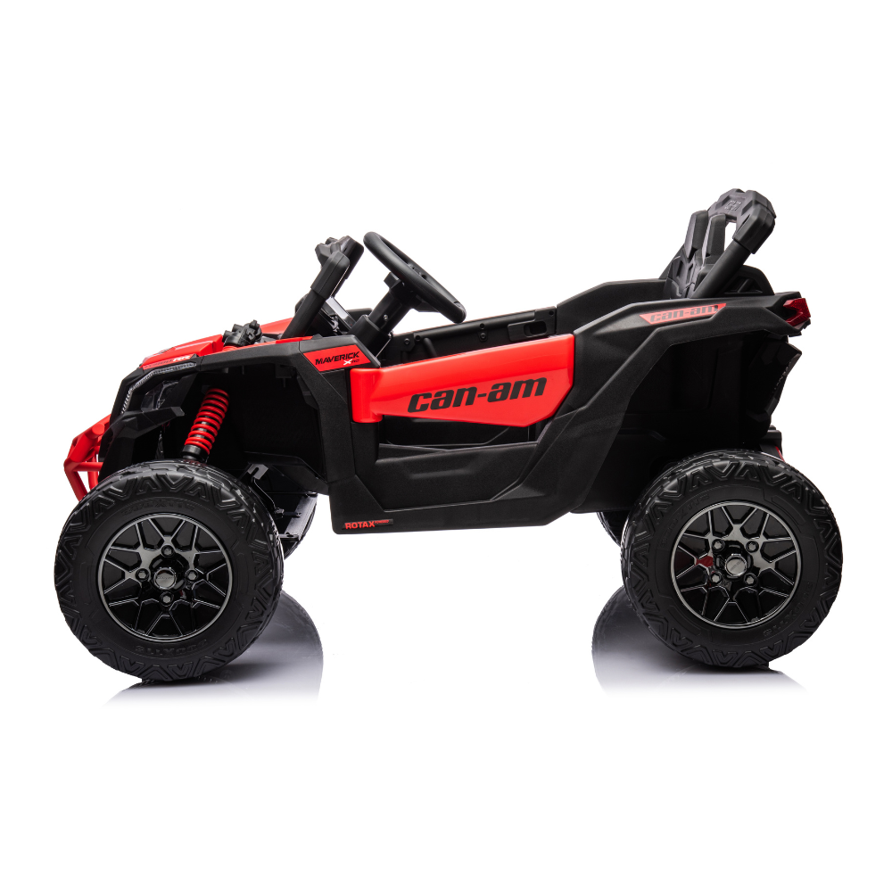 Ηλεκτρικό Παιδικό CAN AM ATV Διθέσιο με Τηλεχειριστήριο – UTV Κόκκινο SMBCA003-RED