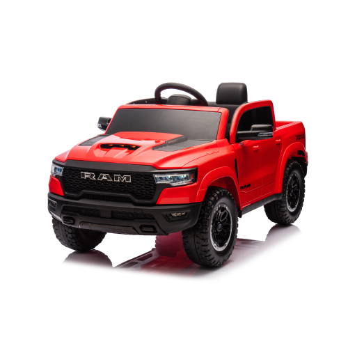 Παιδικό Ηλεκτροκίνητο Αυτοκίνητο Licensed RAM 1500 RHO Super Truck 4x4 12V με Bluetooth & Τηλεχειριστήριο – Κόκκινο SMBZ618-RED