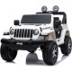 Ηλεκτροκίνητο Αυτοκίνητο Jeep Wrangler Rubicon Licensed Original με τηλεχειριστήριο 12V ΄Λευκό 5555-WH