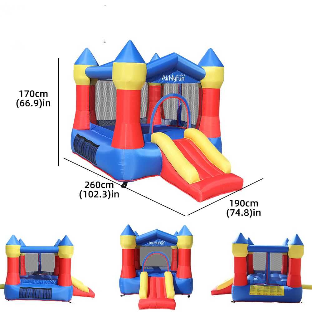 Φουσκωτό Τραμπολίνο Royal Bounce με Τσουλήθρα 260×190×170 cm Φουσκωτό Τραμπολίνο Royal Bounce με Τσουλήθρα 260×190×170 cm