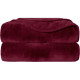 1+1 Δώρο Κουβέρτα Ισπανική Βελουτέ Gabriella Williams Υπέρδιπλη Κόκκινη 3kg 220x240cm BLVL01-RED