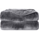 1+1 Δώρο Κουβέρτα Ισπανική Βελουτέ Gabriella Williams Υπέρδιπλη Γκρι 3kg 220x240cm BLVL01-LGREY