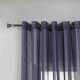 Line - Κουρτίνα Ημιδιάφανη Μπλε Σκούρο Με Κρίκο Υ295ΧΦ270cm A6037-20