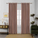 Κουρτίνα Σκίασης Ζακάρ Σομόν Με Κρίκους 270x255cm 8035-2