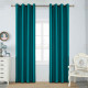 Dellia - Κουρτίνα Σκίασης Πετρόλ Με Κρίκο Υ265xΦ140cm AD6038-5