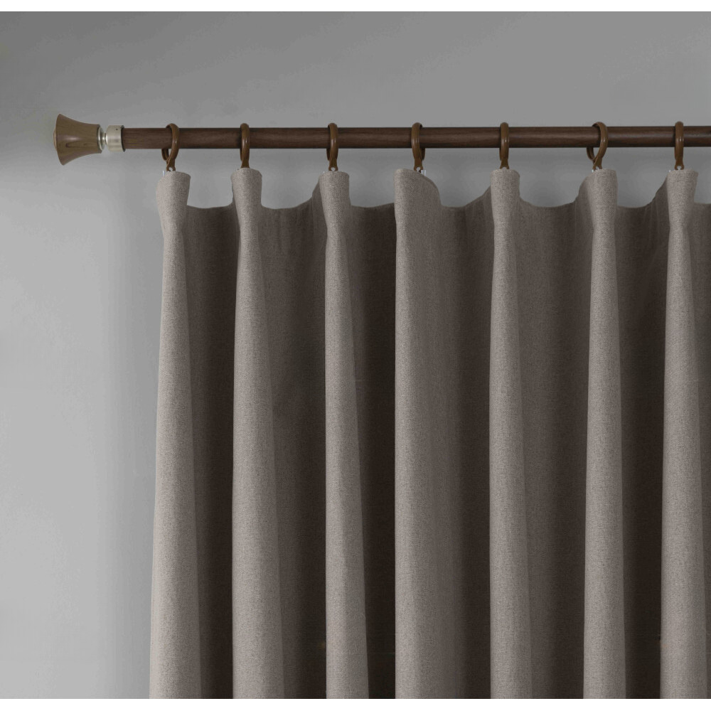 Κουρτίνα Σκίασης Σκούρο Καφέ με Τρέσα 270x270cm 6010-46