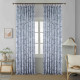 Κουρτίνα Σκίασης Ζακάρ Με Λαχούρια Μπλε Με Τρέσα 270x280cm 6017-1