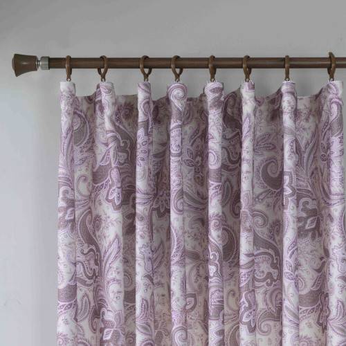 Κουρτίνα Σκίασης Ζακάρ Με Λαχούρια Σάπιο Μήλο Με Τρέσα 270x280cm 6017-5