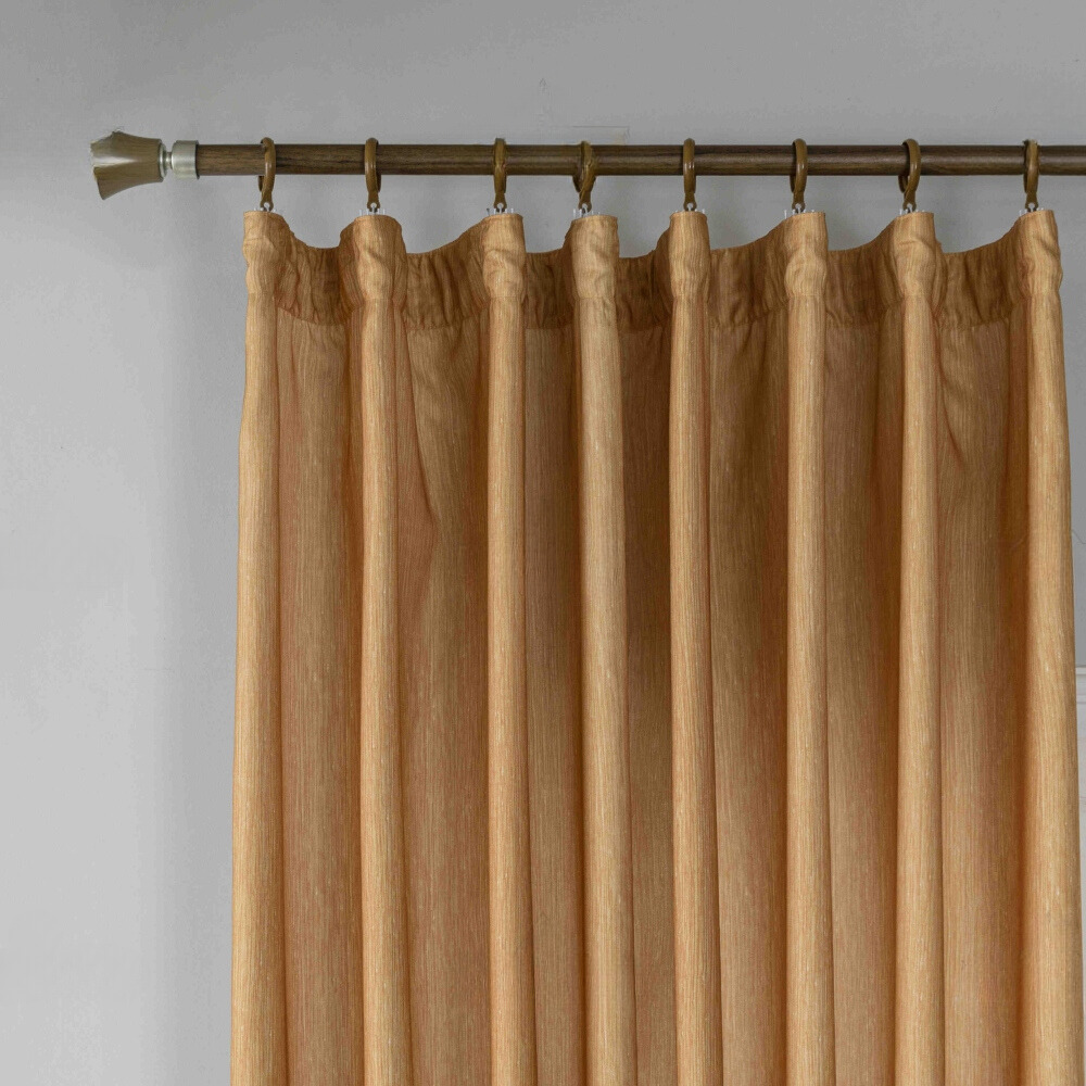 Κουρτίνα Σκίασης Ανοιχτό Καφέ με Τρέσα 270x280cm 6019-2