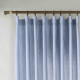 Κουρτίνα Σκίασης Γαλάζια με Τρέσα 270x280cm 6019-3 Κουρτίνα Σκίασης Γαλάζια με Τρέσα 270x280cm 6019-3