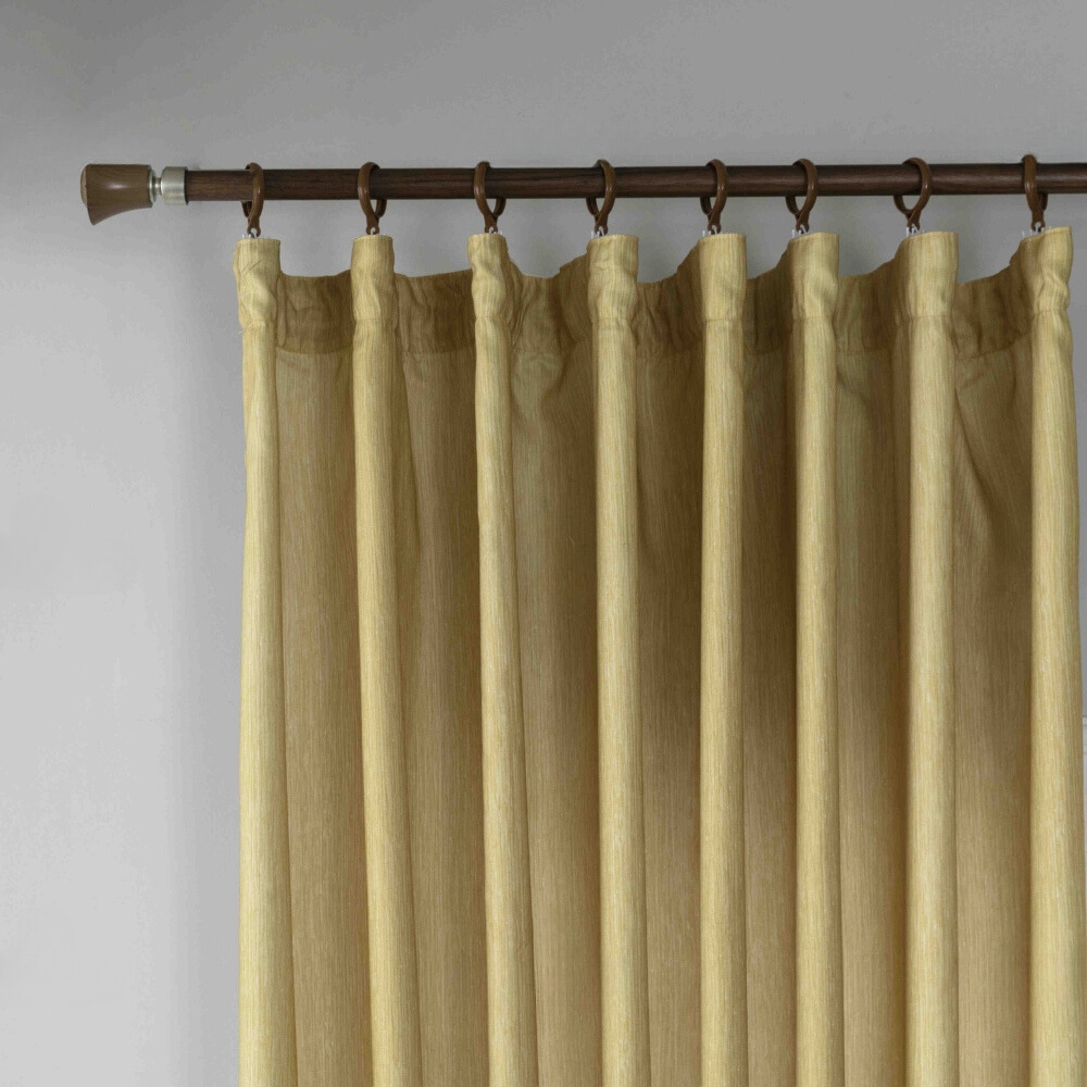 Κουρτίνα Σκίασης Κίτρινη με Τρέσα 270x280cm 6019-7