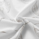 Κουρτίνα Leaves Λευκή με Μπεζ Κέντημα Με Τρέσα 270x270cm 6020-4 Κουρτίνα Leaves Λευκή με Μπεζ Κέντημα Με Τρέσα 270x270cm 6020-4
