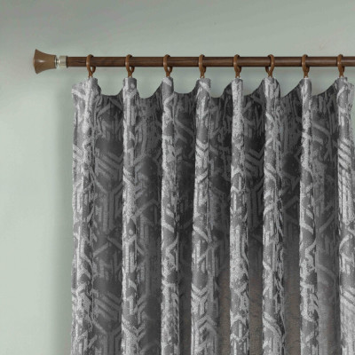 Κουρτίνα Σκίασης Ζακάρ Μπεζ Με Τρέσα 270x290cm 6025-5