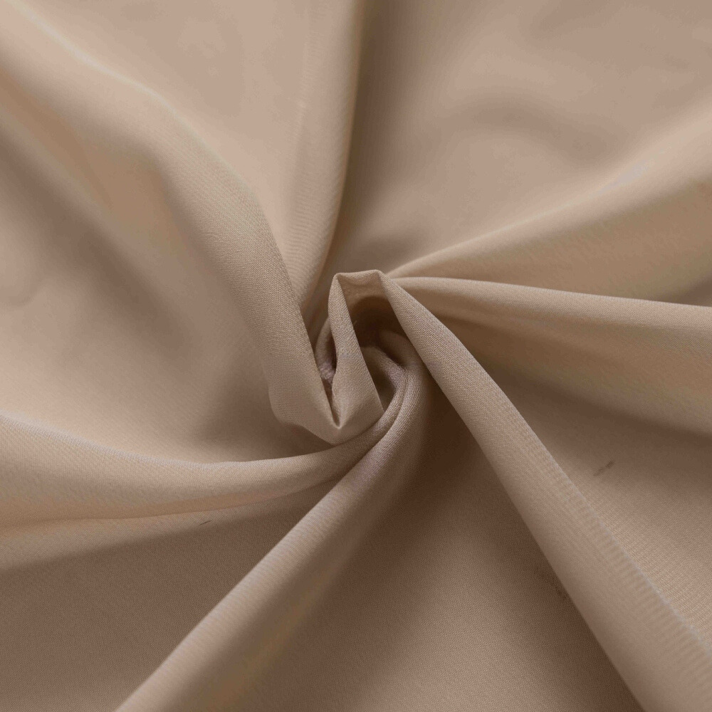 Κουρτίνα Ημιδιάφανη Βουάλ Καφέ Με Τρέσα 270x280cm 6030-4